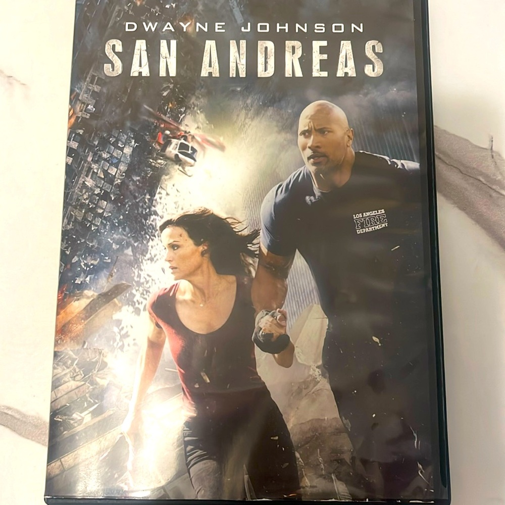San Andreas DVD